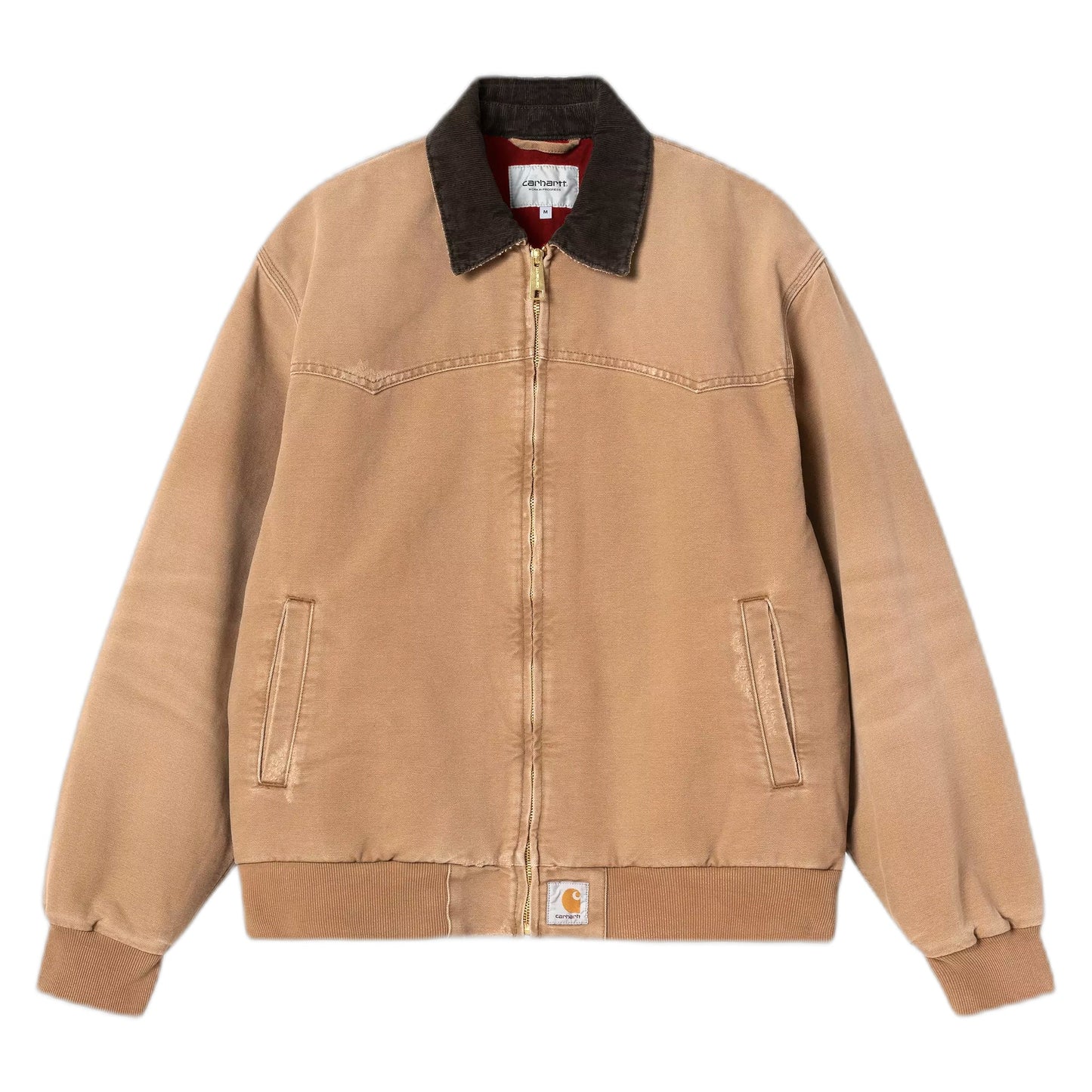 Giacca Carhartt Wip OG Santa Fe Jacket - Hamilton Brown / Tobacco Grind Wash - Giacche di Carhartt Wip | Francis Concept