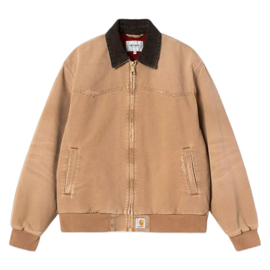 Giacca Carhartt Wip OG Santa Fe Jacket - Hamilton Brown / Tobacco Grind Wash - Giacche di Carhartt Wip | Francis Concept