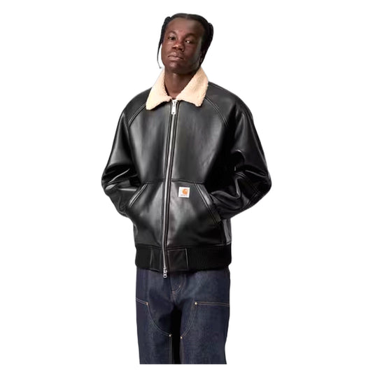 Giacca Carhartt Wip Shepton Jacket - Black / Natural - Giacche di Carhartt Wip | Francis Concept