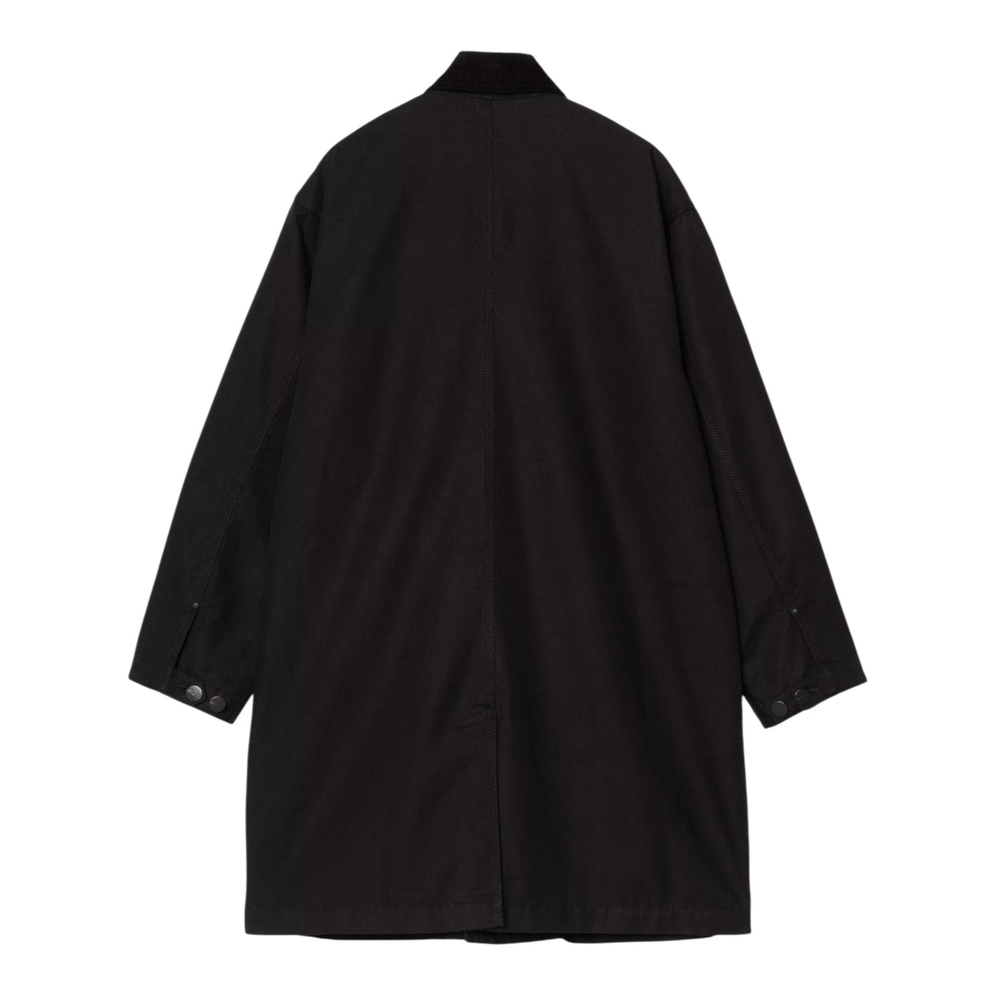 Giacca Carhartt Wip Webster Coat - Black / Black Rinsed - Giacche di Carhartt Wip | Francis Concept