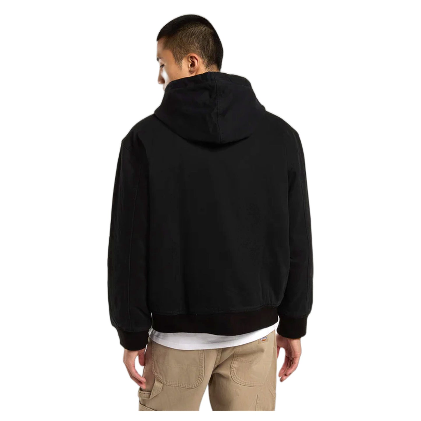 Giacca Dickies Hilham Hooded Canvas Jacket - Black - Giacche di Dickies | Francis Concept