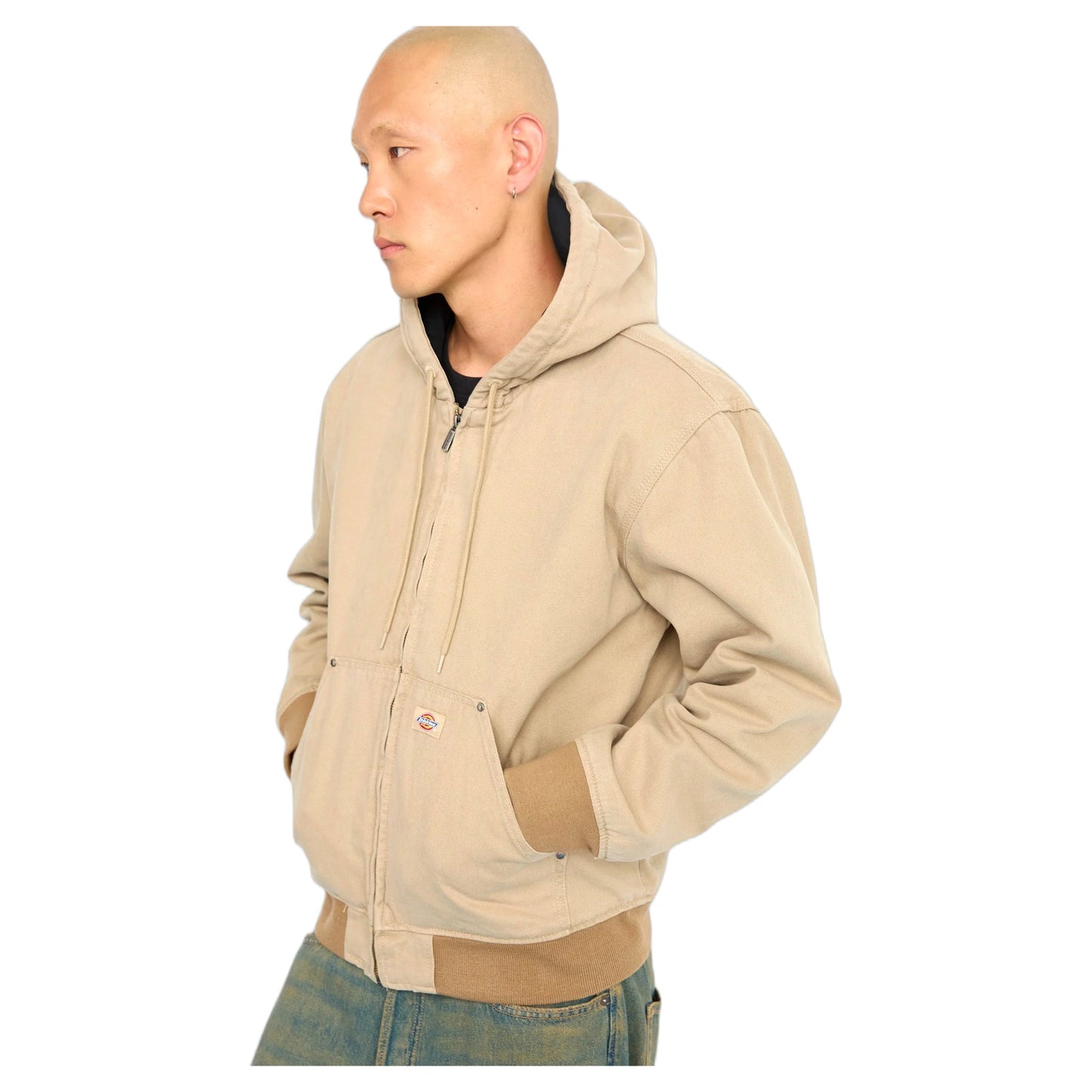 Giacca Dickies Hilham Hooded Canvas Jacket - Desert Sand - Giacche di Dickies | Francis Concept