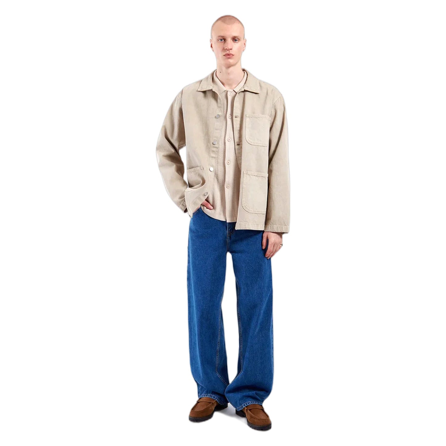 Giacca Dr Denim Devon Worker Jacket - Greige - Giacche di Dr.Denim | Francis Concept