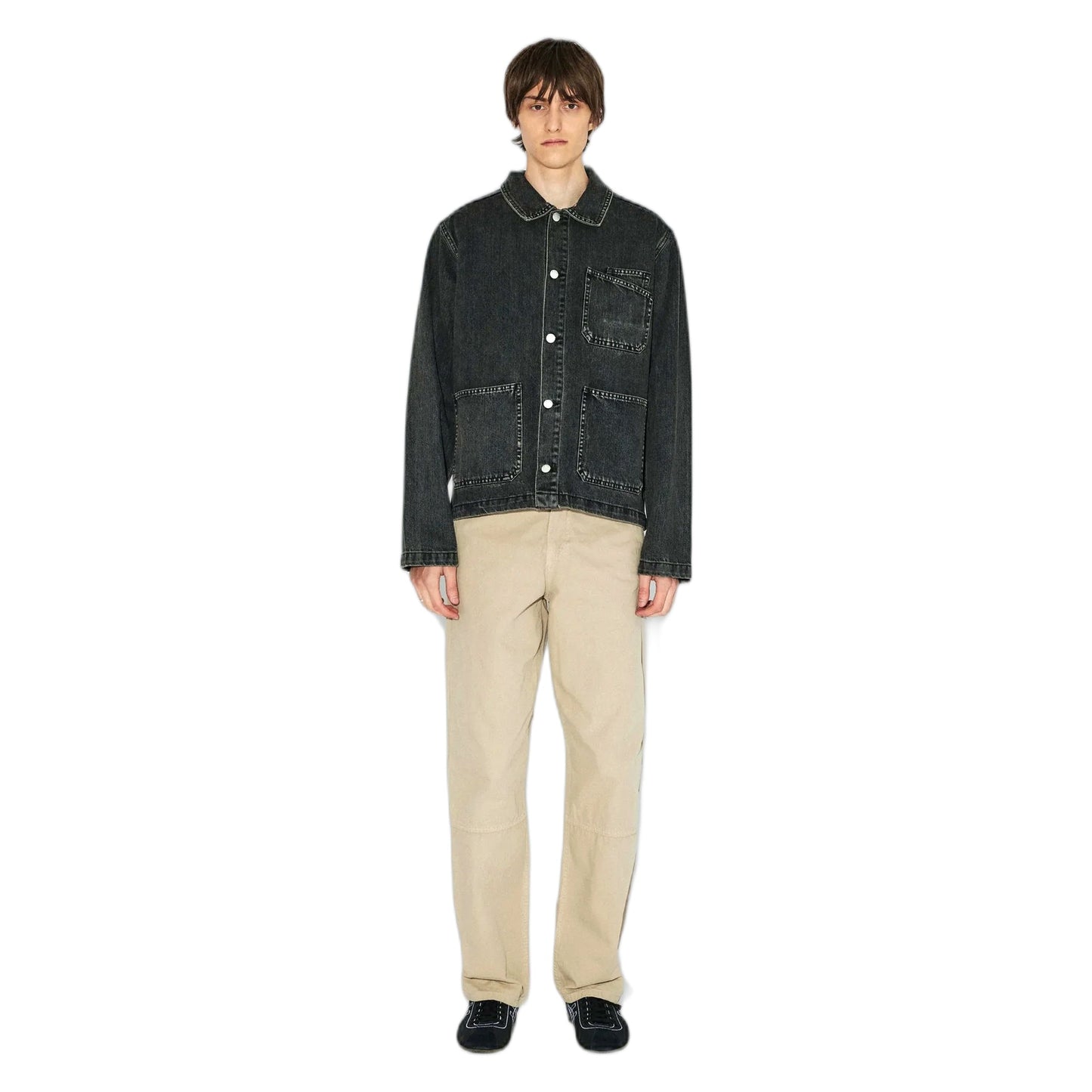 Giacca Dr Denim Evon Worker Jacket - Aged Black-Francis Concept