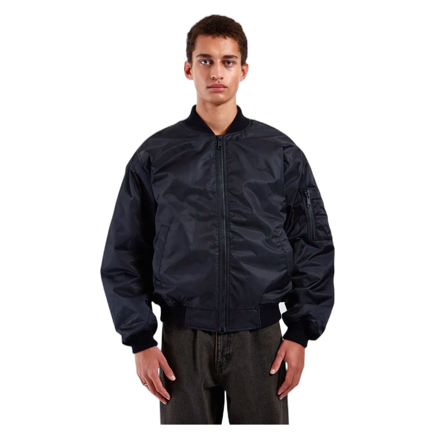 Giacca Dr Denim Jarvis Bomber Jacket - Black - Giacche di Dr.Denim | Francis Concept