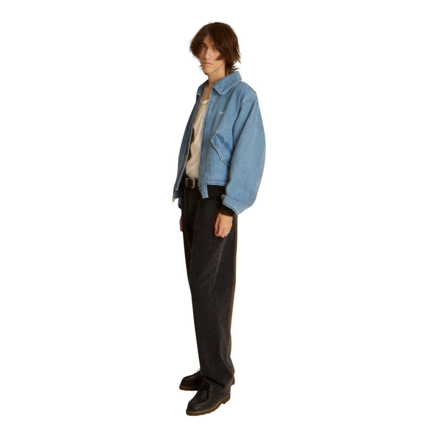 Giacca Obey Denim Cwu Jacket - Light Indigo - Giacche di Obey | Francis Concept