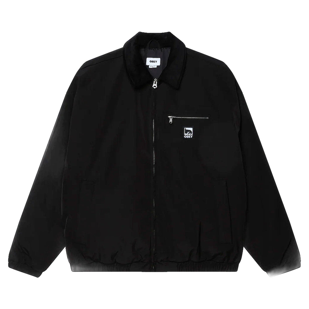 Giacca Obey Elysian Jacket - Black - Giacche di Obey | Francis Concept