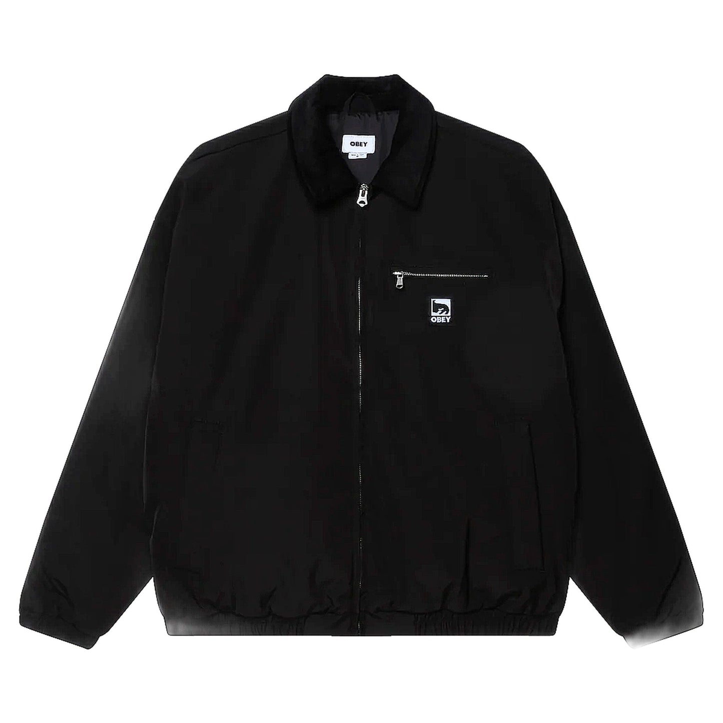 Giacca Obey Elysian Jacket - Black - Giacche di Obey | Francis Concept