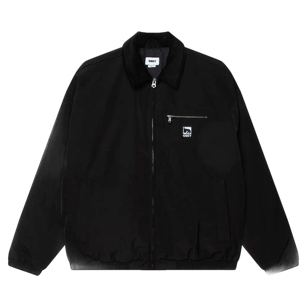 Giacca Obey Elysian Jacket - Black - Giacche di Obey | Francis Concept
