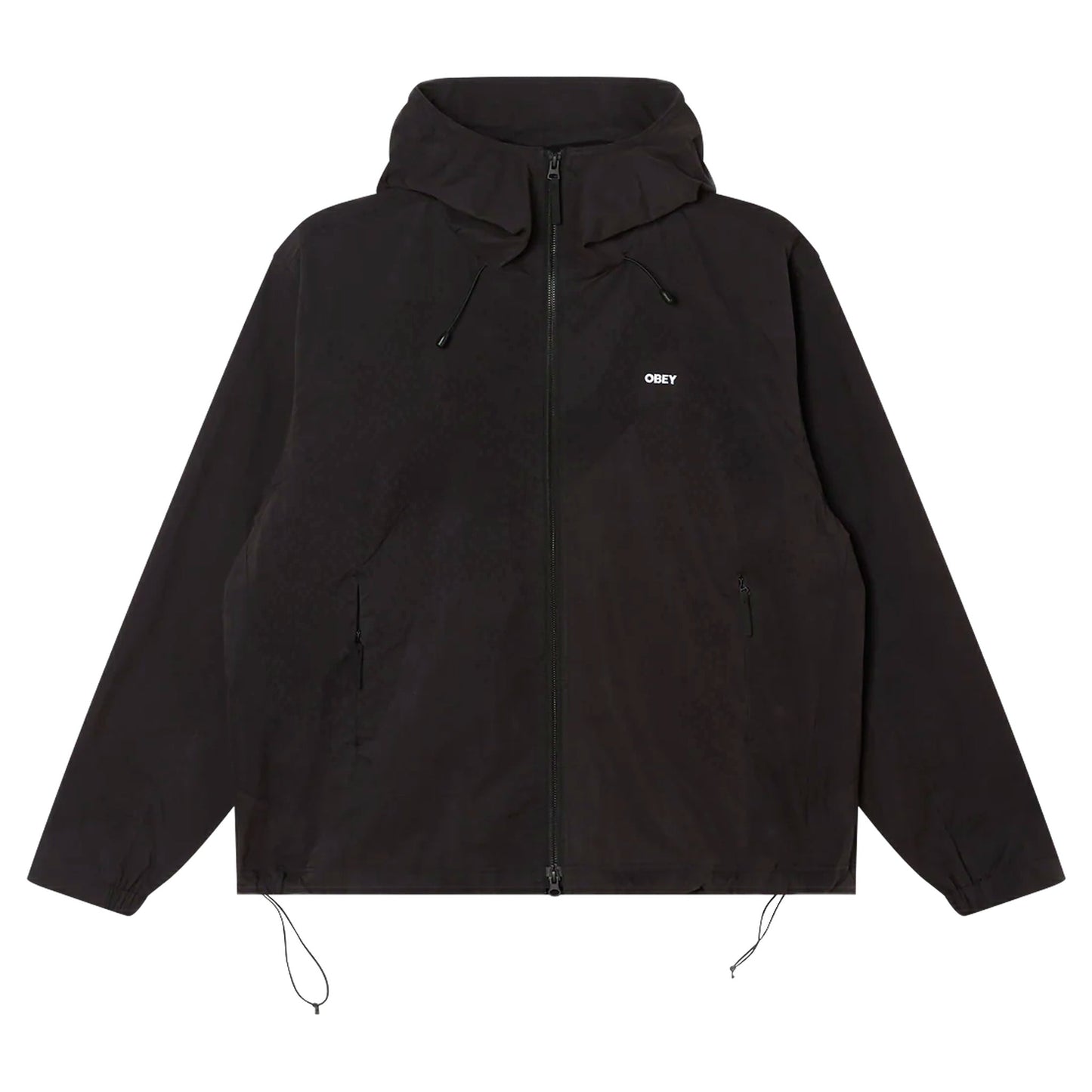 Giacca Obey Sota Shell Jacket - Black - Giacche di Obey | Francis Concept