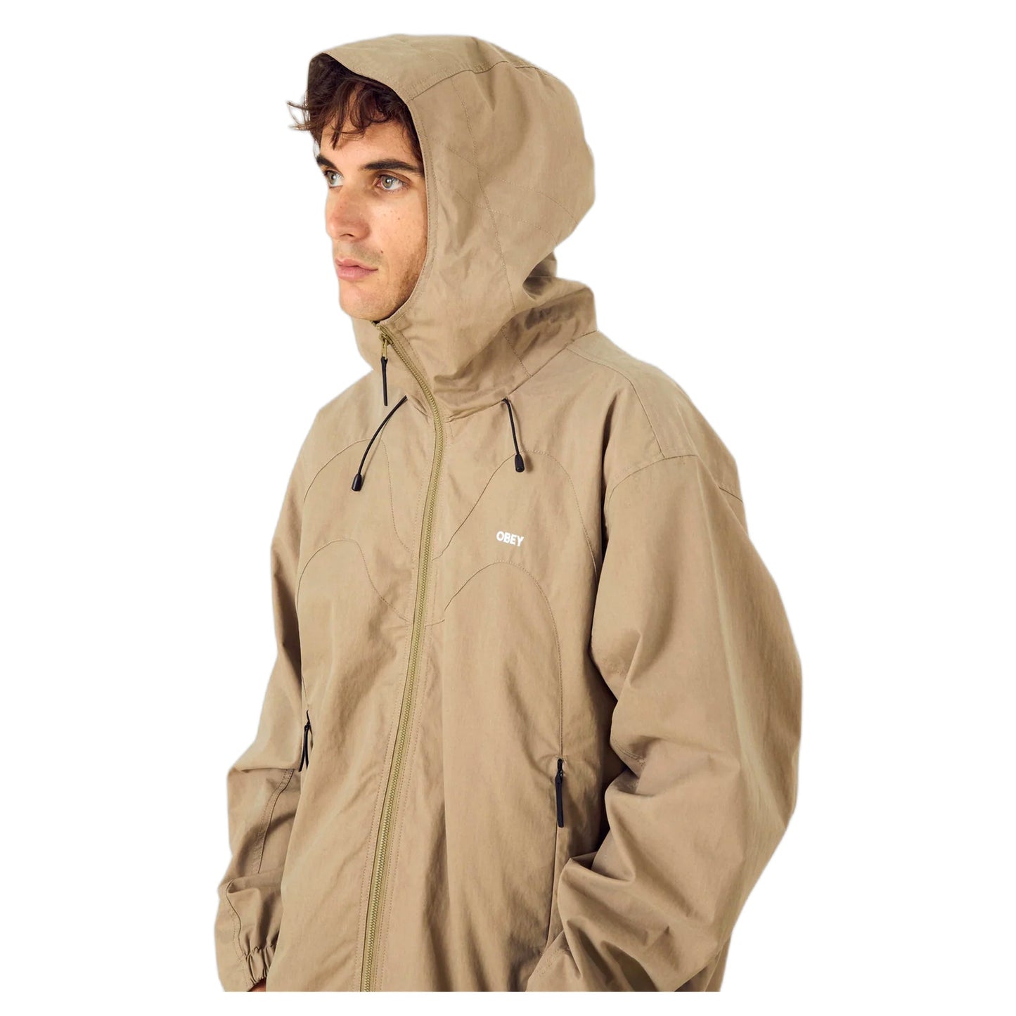 Giacca Obey Sota Shell - Mermaid - Giacche di Obey | Francis Concept