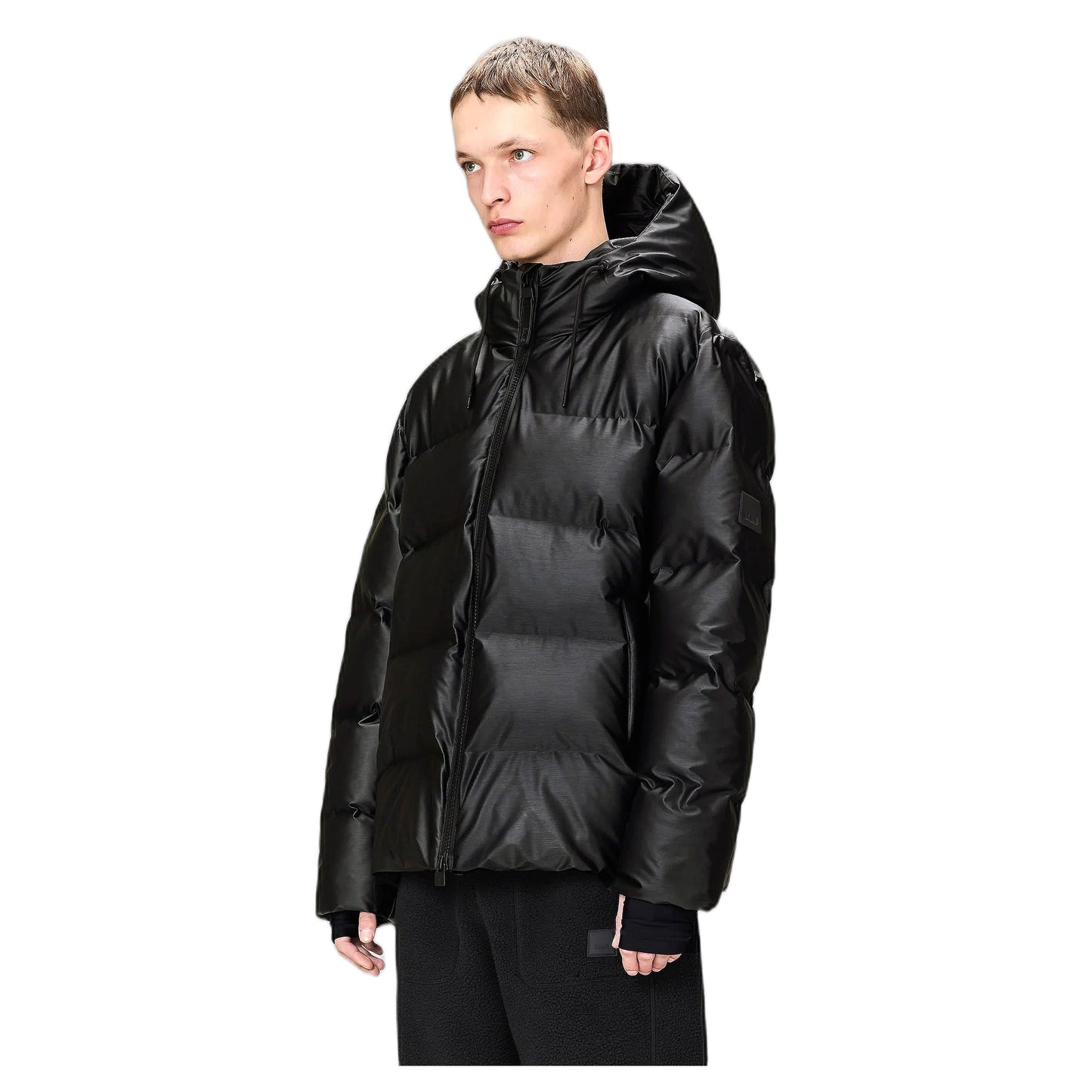Giacca Rains Antipioggia Unisex Alta Puffer Jacket W3T3 - Nero - Giacche di Rains | Francis Concept