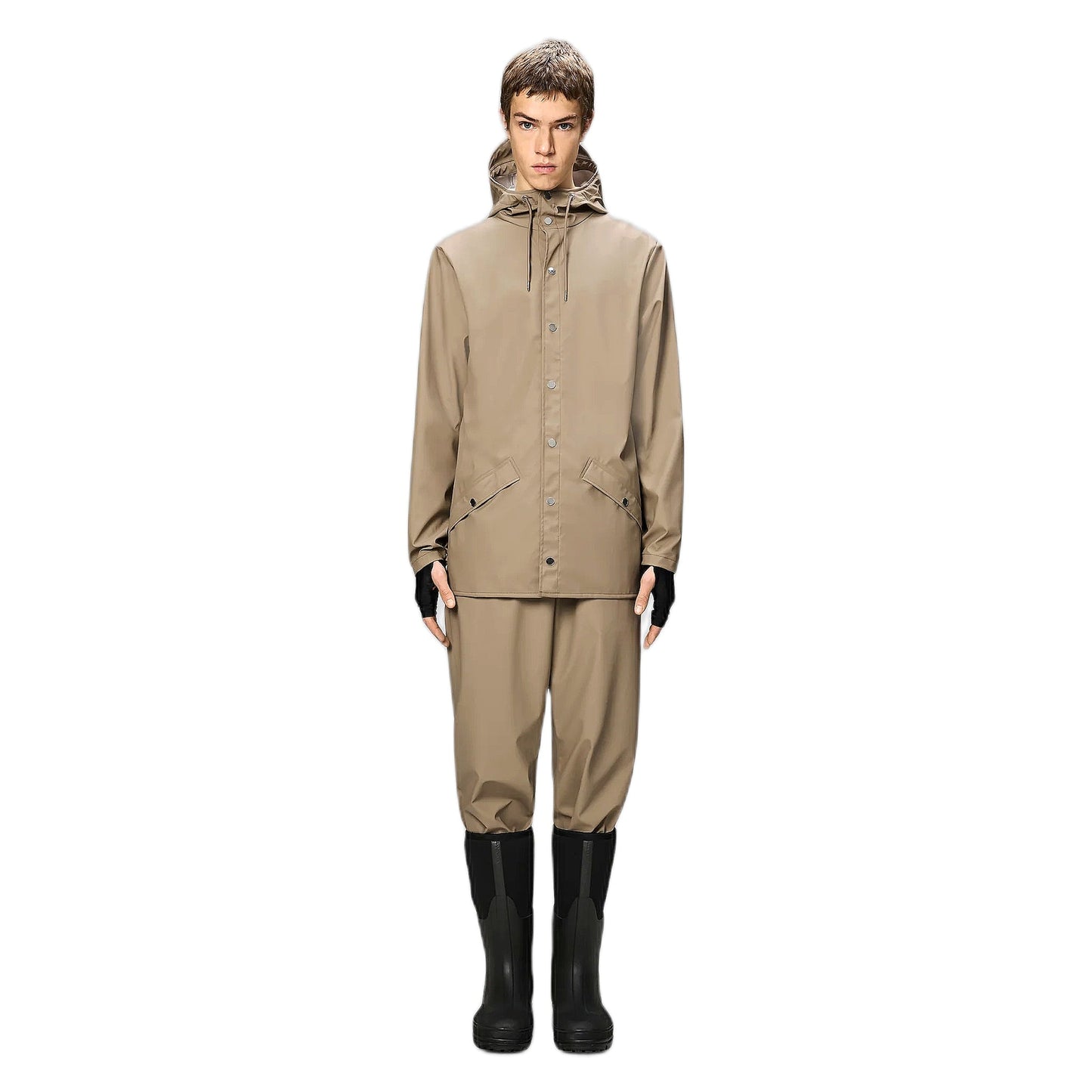 Giacca Rains Antipioggia Unisex Jacket W3 - Beige - Giacche di Rains | Francis Concept