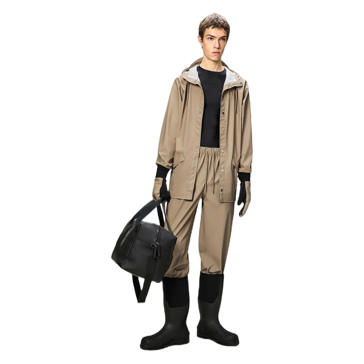 Giacca Rains Antipioggia Unisex Jacket W3 - Beige - Giacche di Rains | Francis Concept