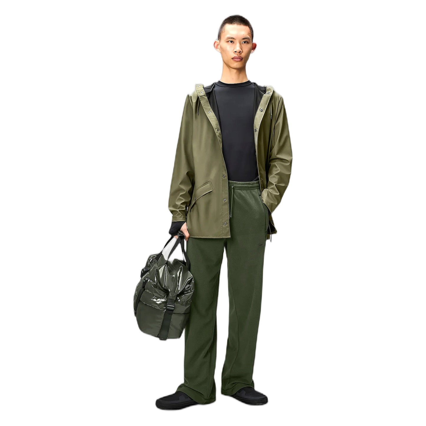 Giacca Rains Antipioggia Unisex jacket W3 - Verde - Giacche di Rains | Francis Concept