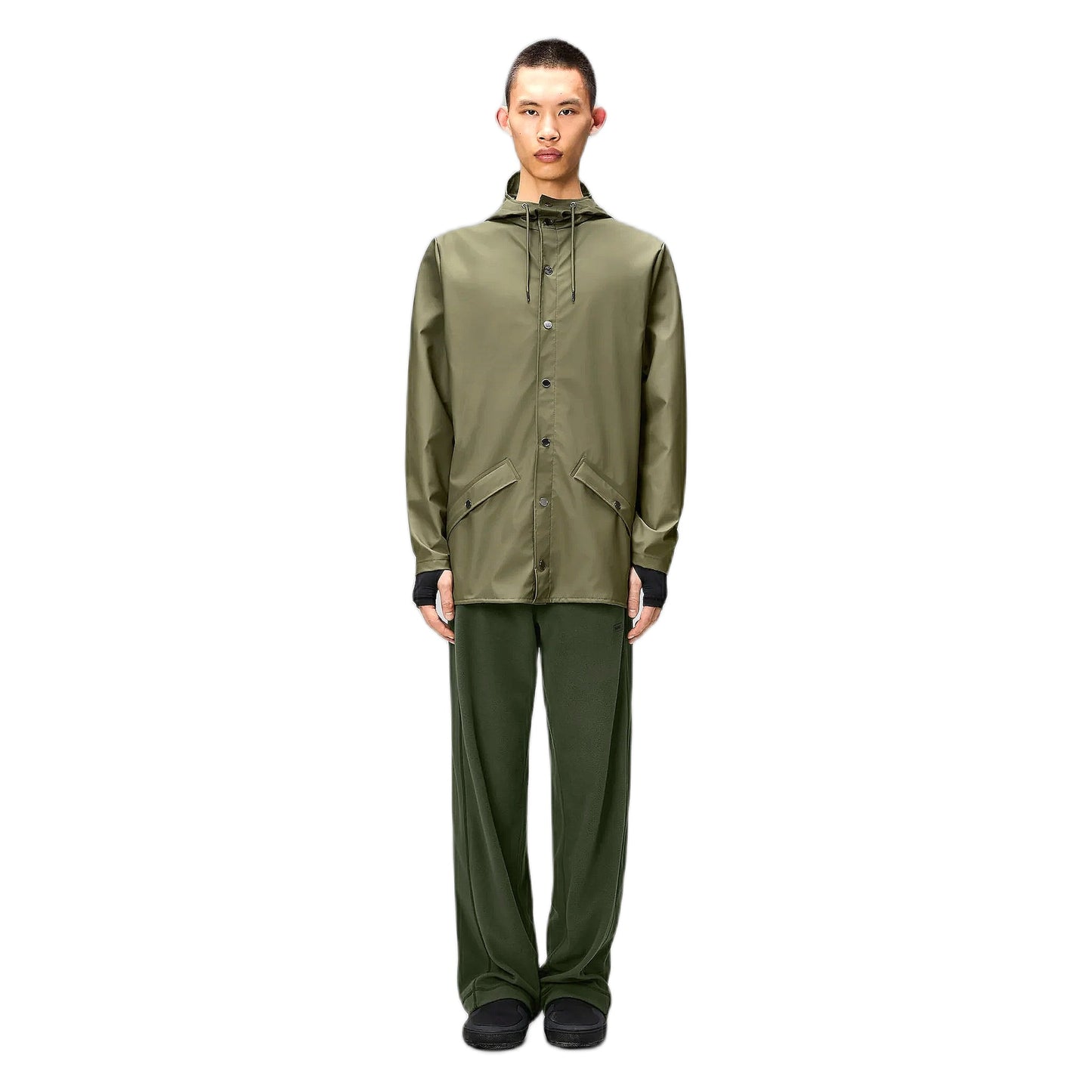 Giacca Rains Antipioggia Unisex jacket W3 - Verde - Giacche di Rains | Francis Concept