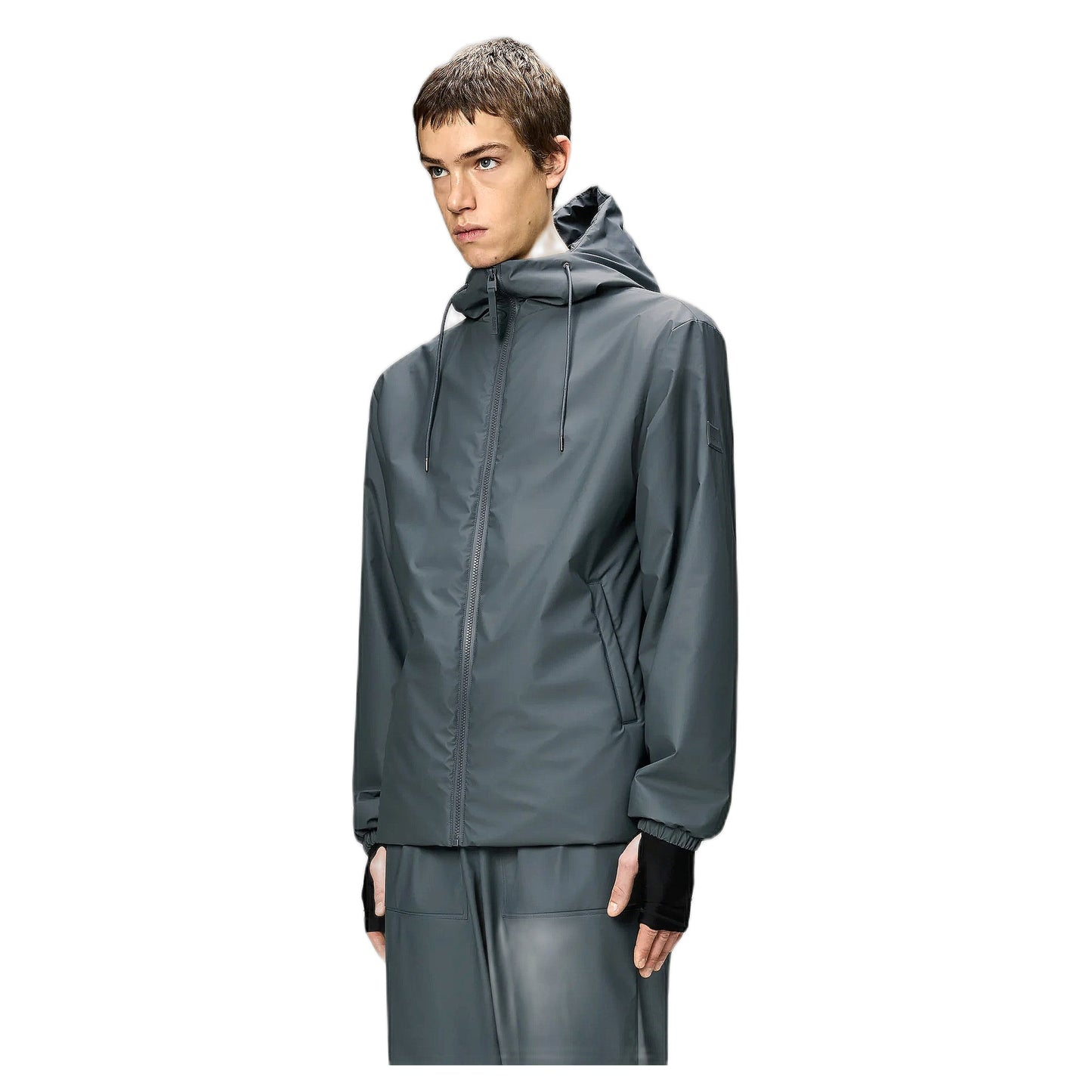 Giacca Rains Antipioggia Unisex Lohja Jacket W3T1 - Grigio - Giacche di Rains | Francis Concept