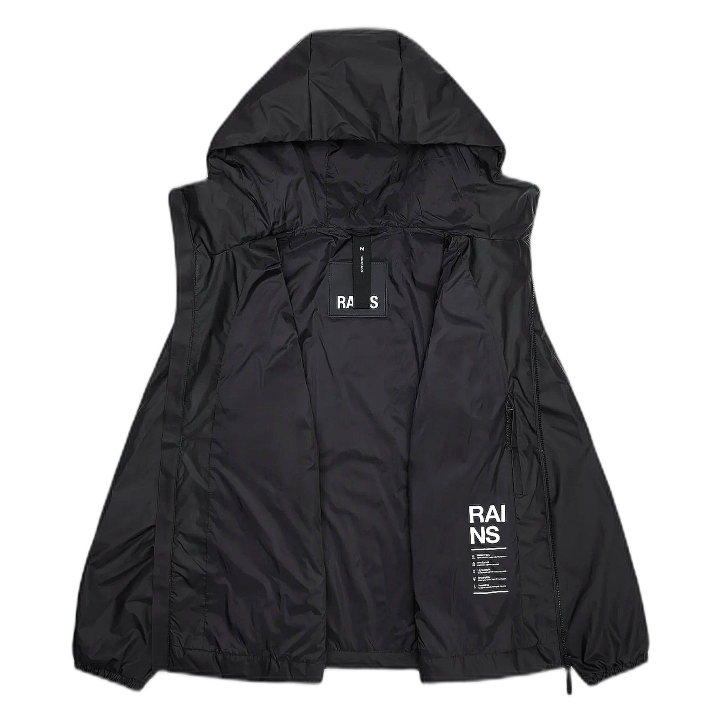 Giacca Rains Antipioggia Unisex Lohja Jacket W3T1 - Grigio - Giacche di Rains | Francis Concept