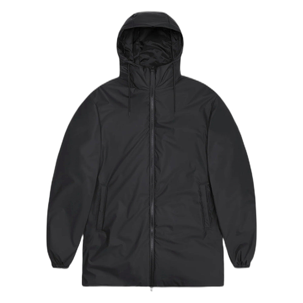 Giacca Rains Antipioggia Unisex Lohja Long Jacket W3T2 - Nero - Giacche di Rains | Francis Concept