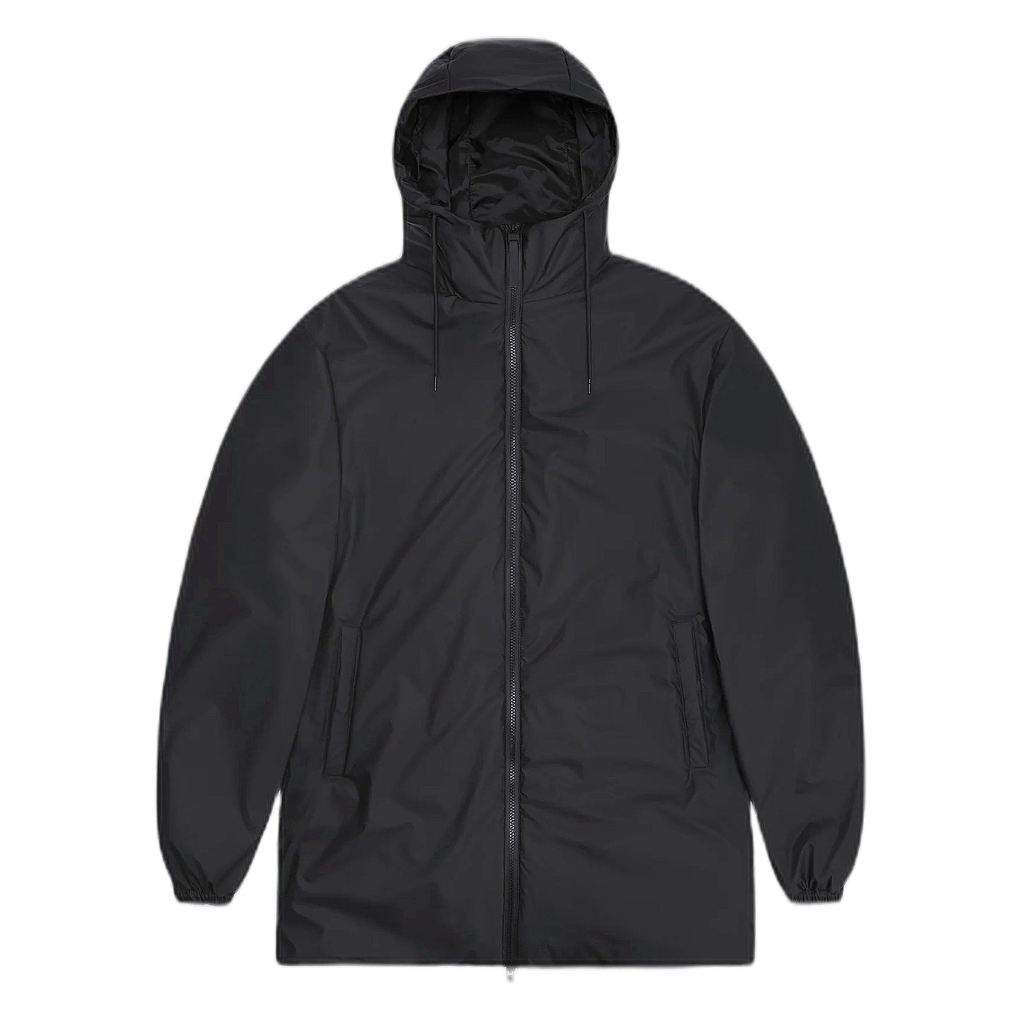 Giacca Rains Antipioggia Unisex Lohja Long Jacket W3T2 - Nero - Giacche di Rains | Francis Concept