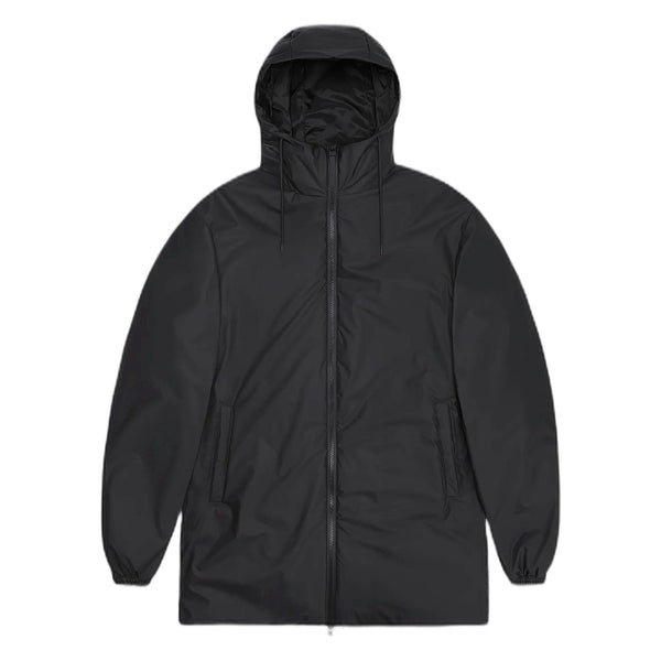 Giacca Rains Antipioggia Unisex Lohja Long Jacket W3T2 - Nero - Giacche di Rains | Francis Concept
