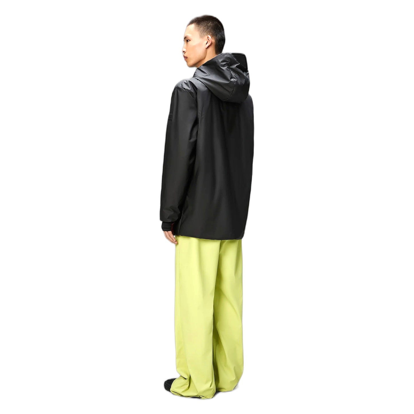 Giacca Rains Antipioggia Unisex Lohja Long Jacket W3T2 - Nero - Giacche di Rains | Francis Concept