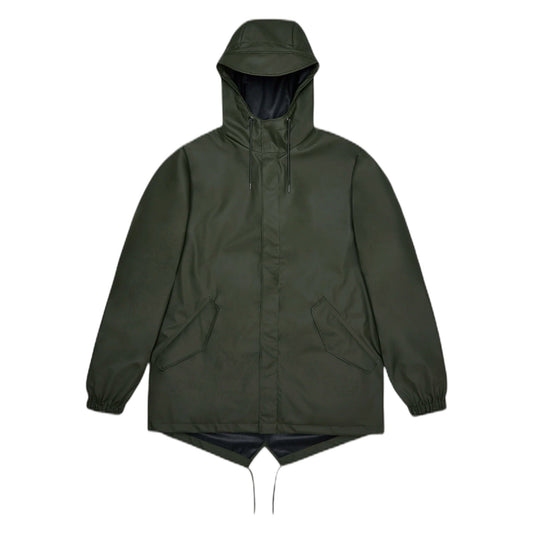 Giacca Rains Fishtail Jacket - Green-Francis Concept