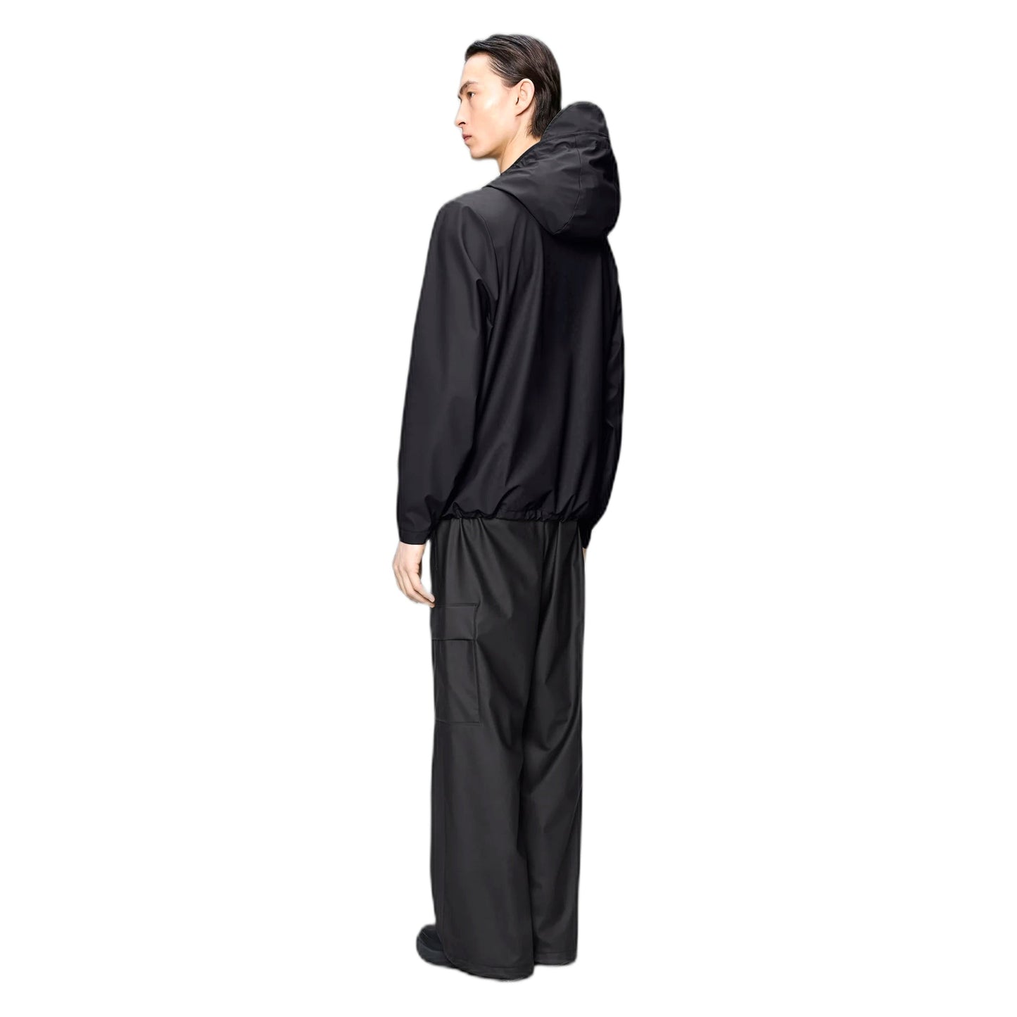 Giacca Rains Pocket Jacket W3 - Black-Francis Concept