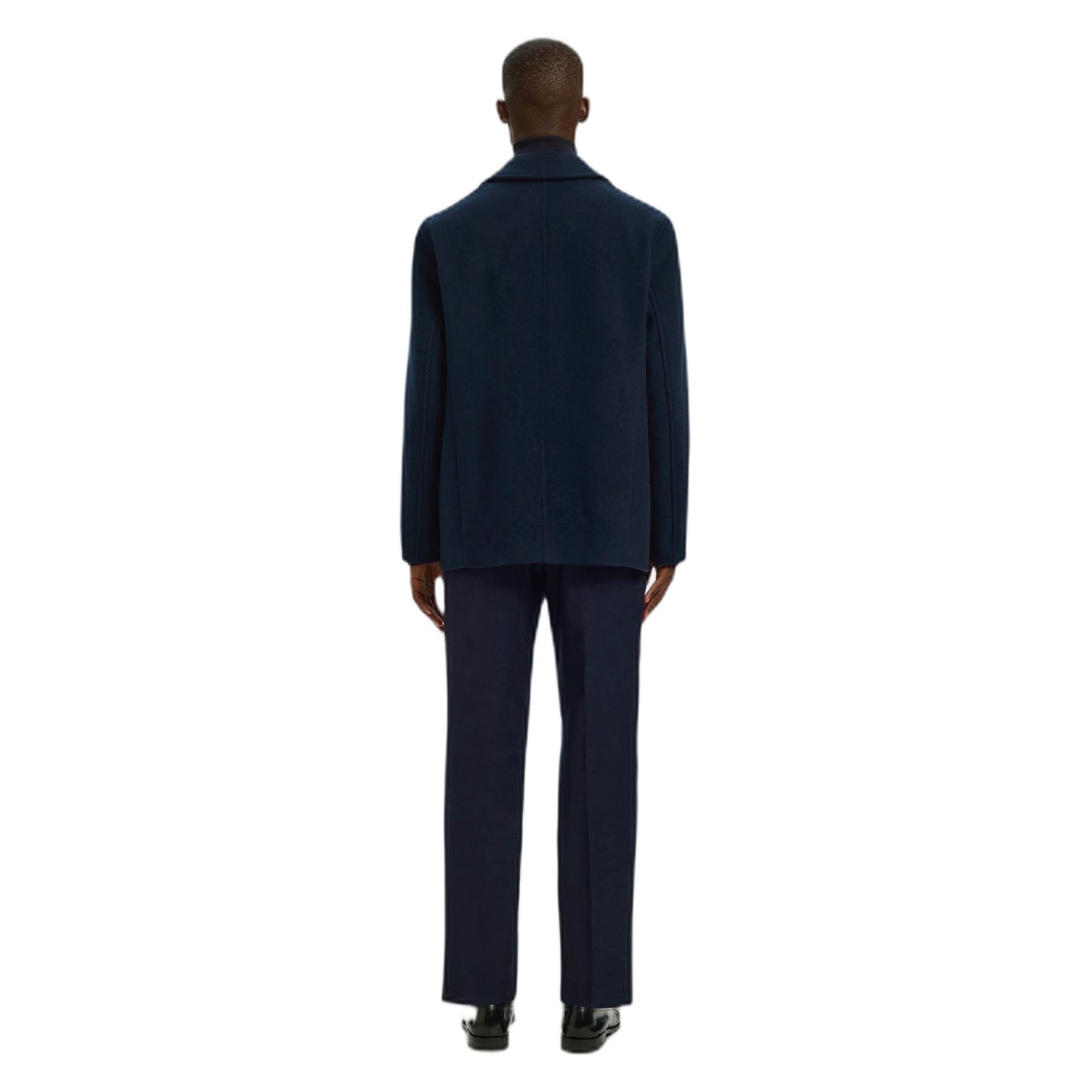 Giacca Selected Homme Archive Wool Blend Peacoat - Navy - Giacche di Selected Homme | Francis Concept