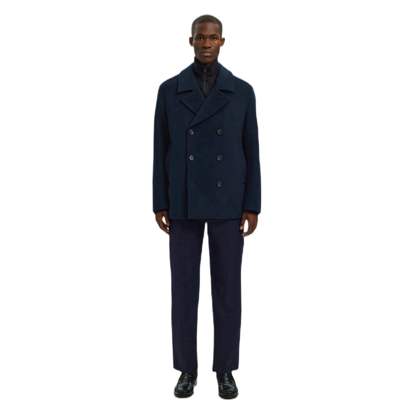 Giacca Selected Homme Archive Wool Blend Peacoat - Navy - Giacche di Selected Homme | Francis Concept