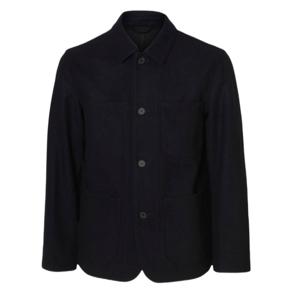 Giacca Selected Homme Landon Wool Blend Hybrid Blazer - Navy - Giacche di Selected Homme | Francis Concept