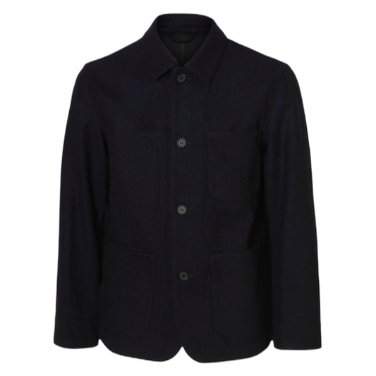 Giacca Selected Homme Landon Wool Blend Hybrid Blazer - Navy - Giacche di Selected Homme | Francis Concept