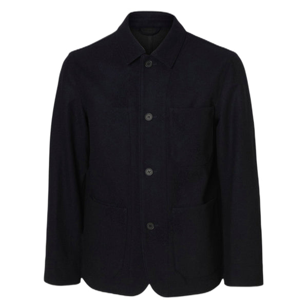 Giacca Selected Homme Landon Wool Blend Hybrid Blazer - Navy - Giacche di Selected Homme | Francis Concept