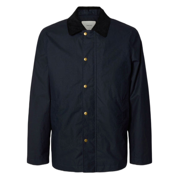 Giacca Selected Homme Walter Waxed Cotton 2.0 - Navy - Giacche di Selected Homme | Francis Concept