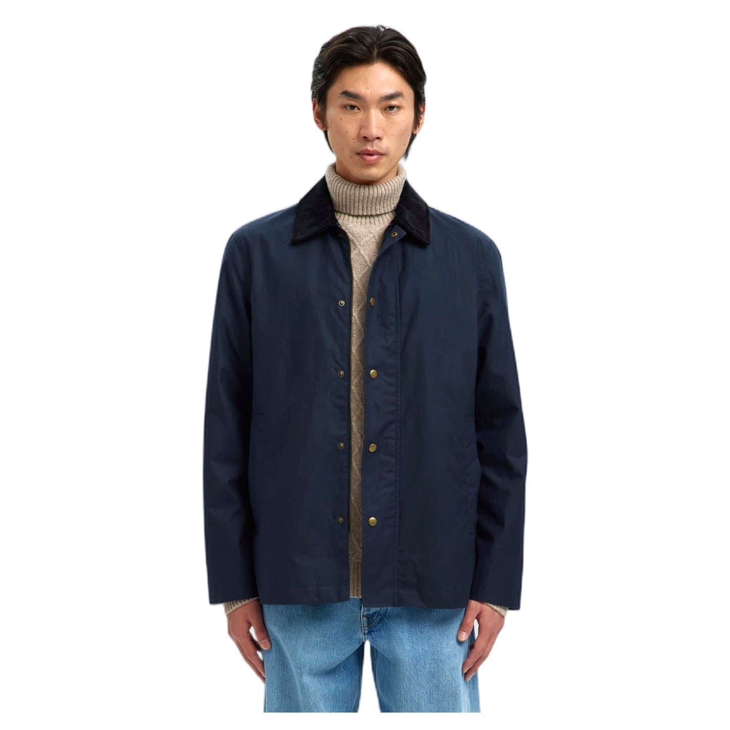 Giacca Selected Homme Walter Waxed Cotton 2.0 - Navy - Giacche di Selected Homme | Francis Concept