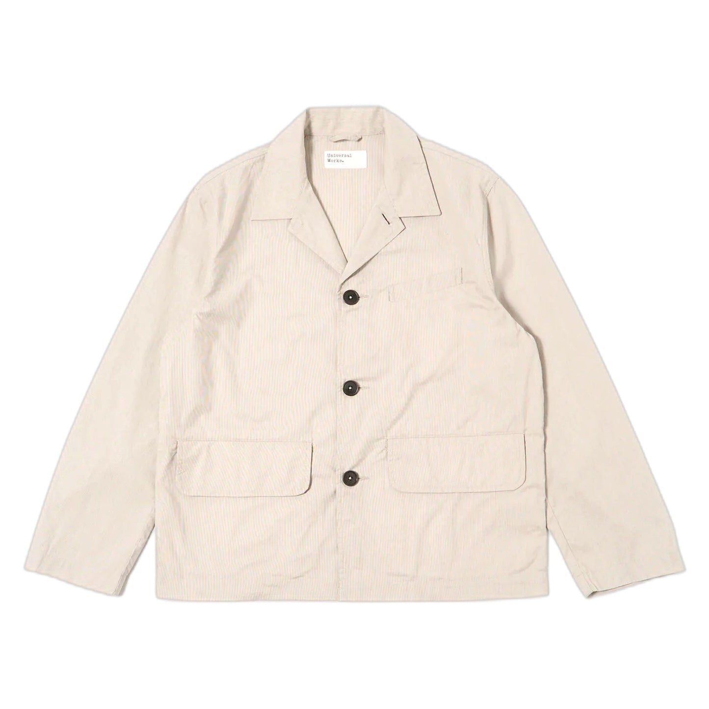 Giacca Universal Works Franck Jacket Kennedy Stripe - Brown - Giacche di Universal Works | Francis Concept