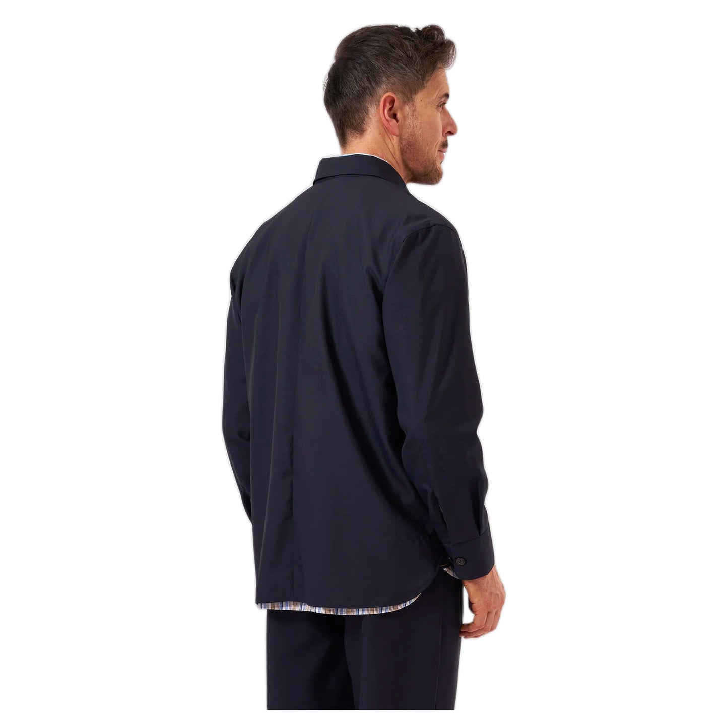 Giacca Universal Works Travail Overshirt Tropical Suiting - Navy - Giacche di Universal Works | Francis Concept
