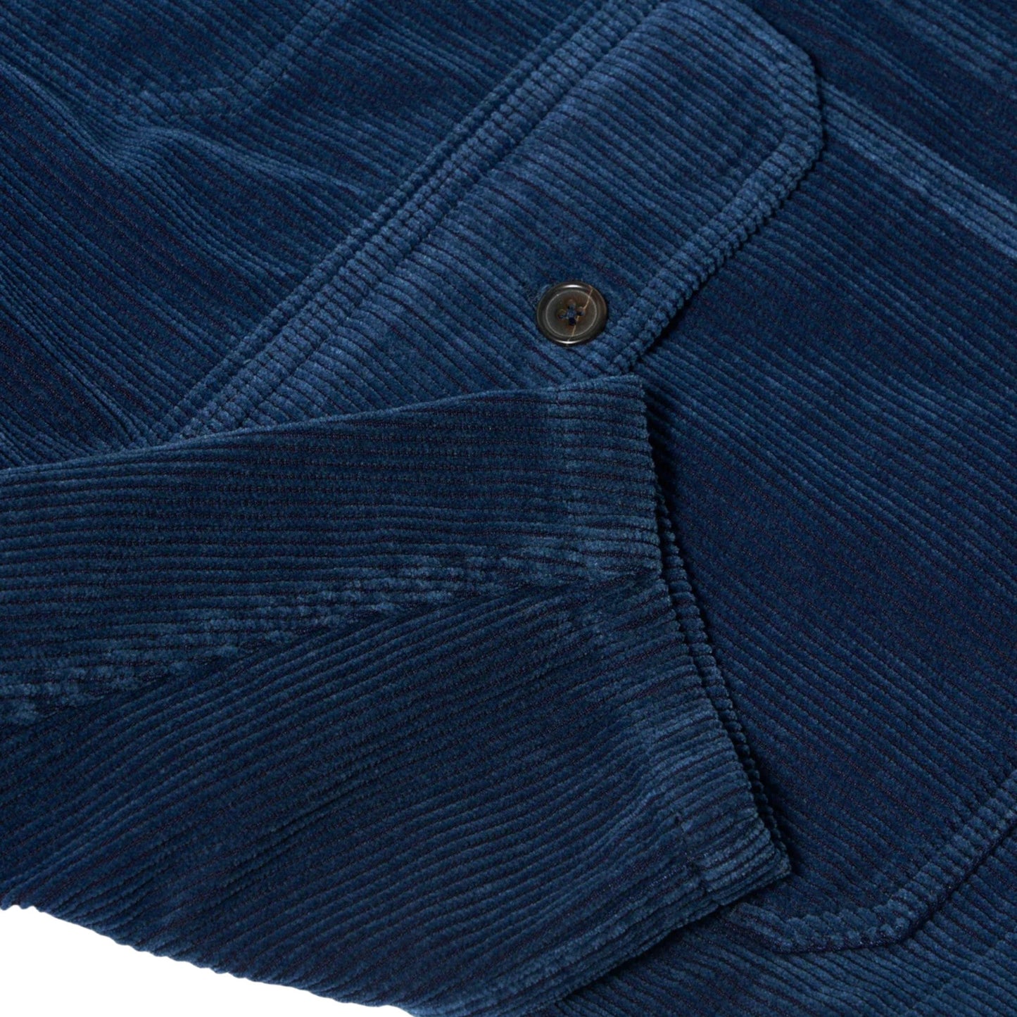 Giacca Universal Works Utility Jacket Recycled Indigo Cord - Indigo - Giacche di Universal Works | Francis Concept