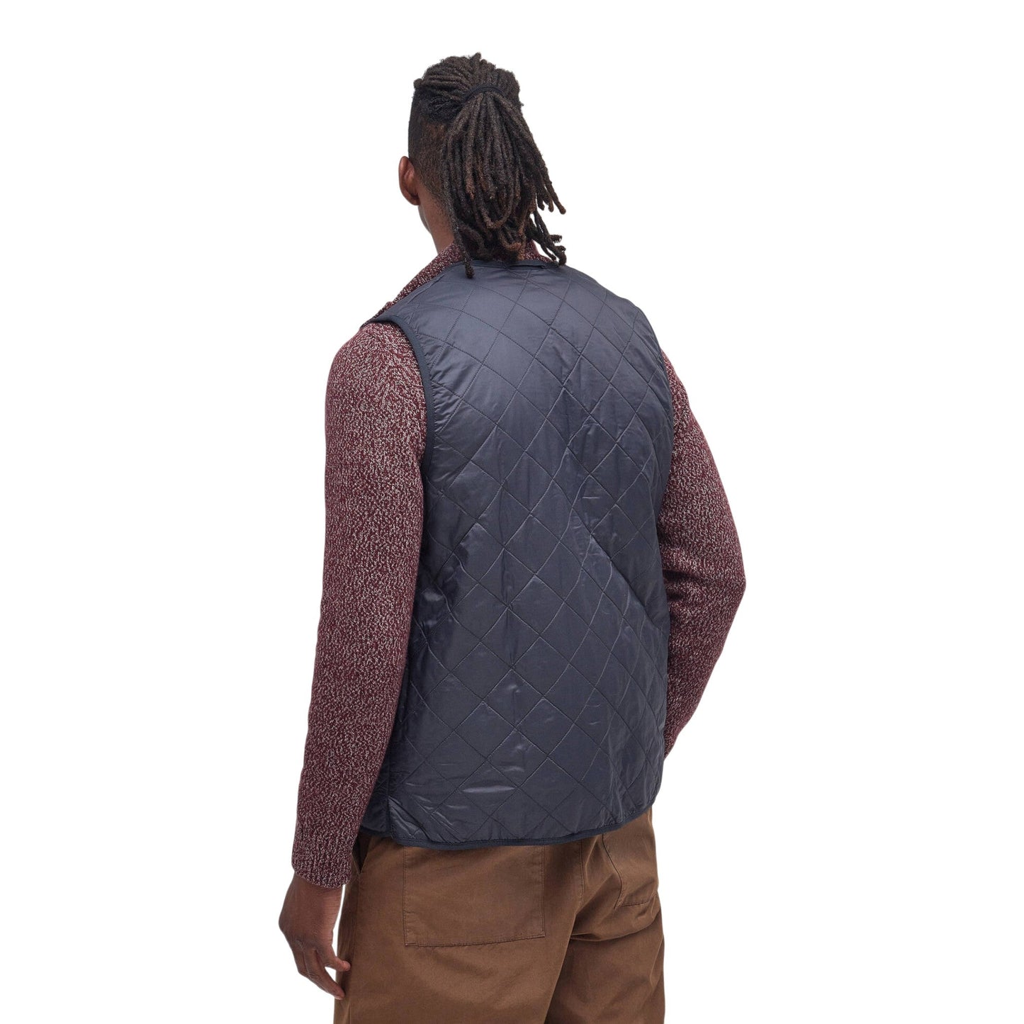 Gilet Barbour Polarquilt Waistcoat Zip - Navy - Giacche di Barbour | Francis Concept