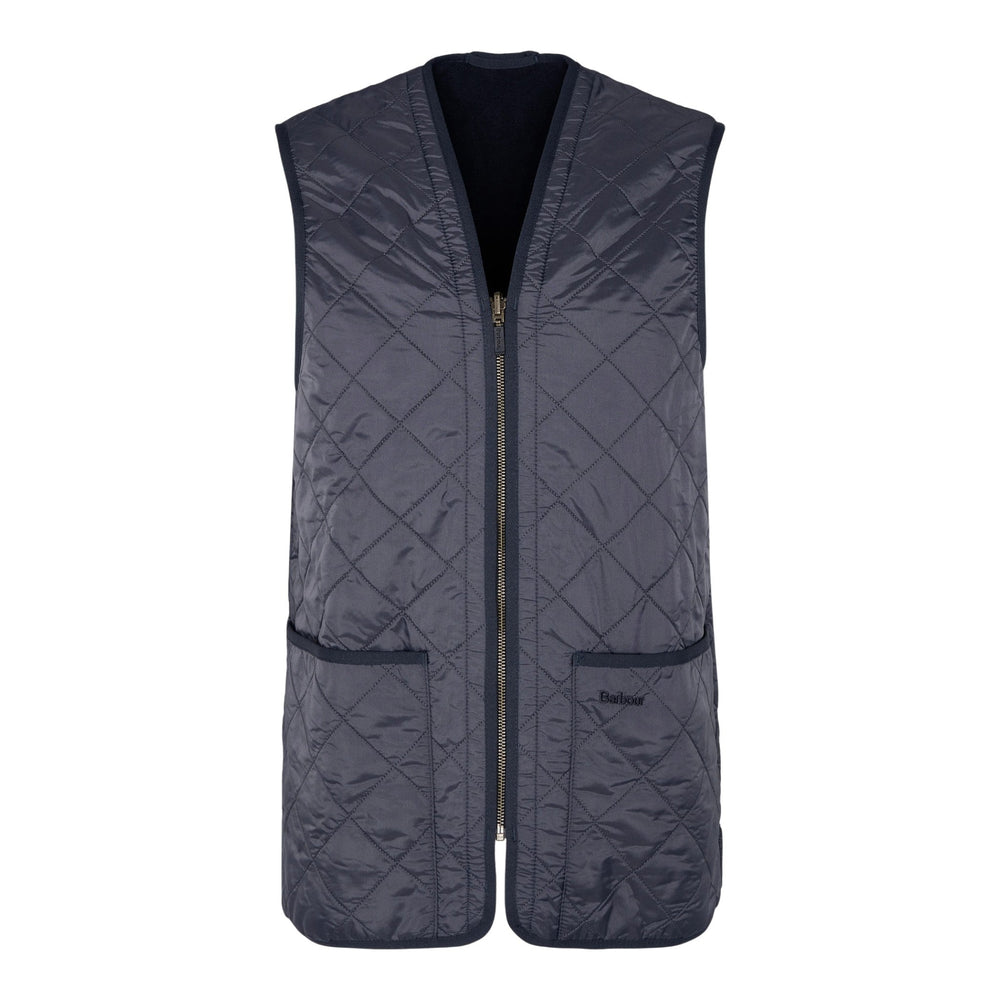 Gilet Barbour Polarquilt Waistcoat Zip - Navy - Giacche di Barbour | Francis Concept