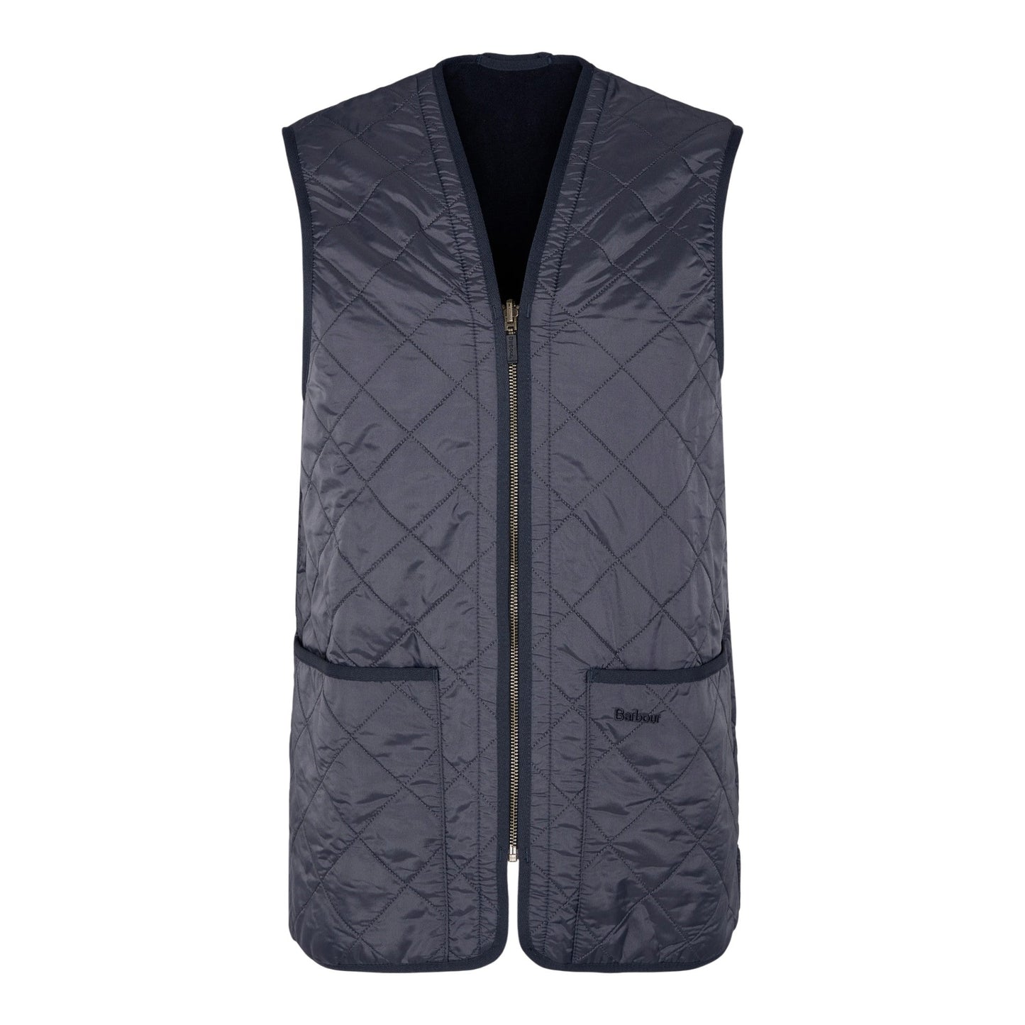 Gilet Barbour Polarquilt Waistcoat Zip - Navy - Giacche di Barbour | Francis Concept