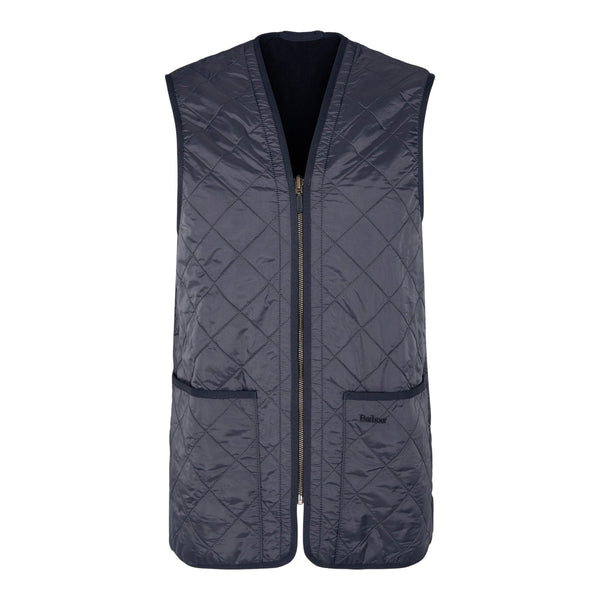 Gilet Barbour Polarquilt Waistcoat Zip - Navy - Giacche di Barbour | Francis Concept