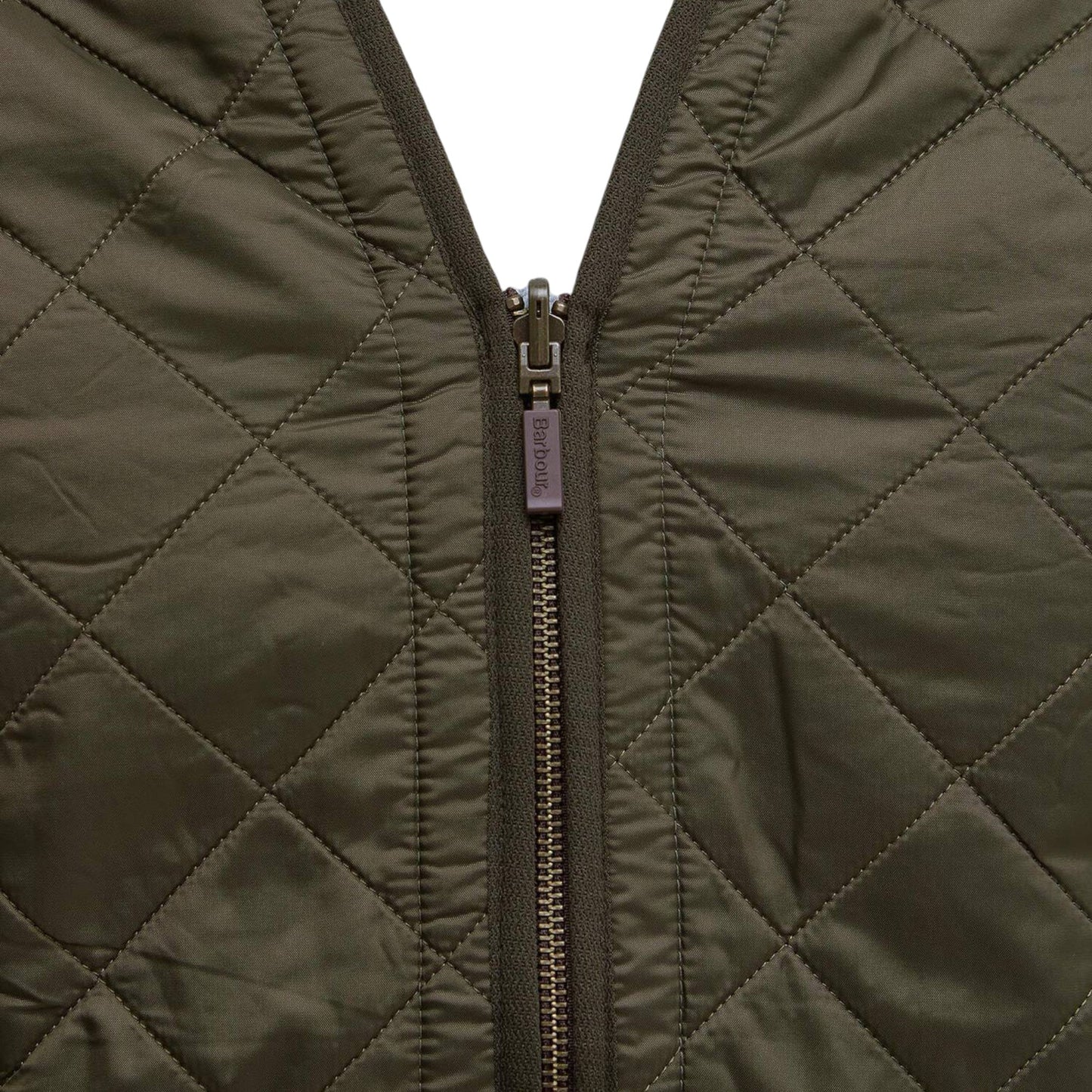 Gilet Barbour Polarquilt Waistcoat Zip - Olive - Giacche di Barbour | Francis Concept