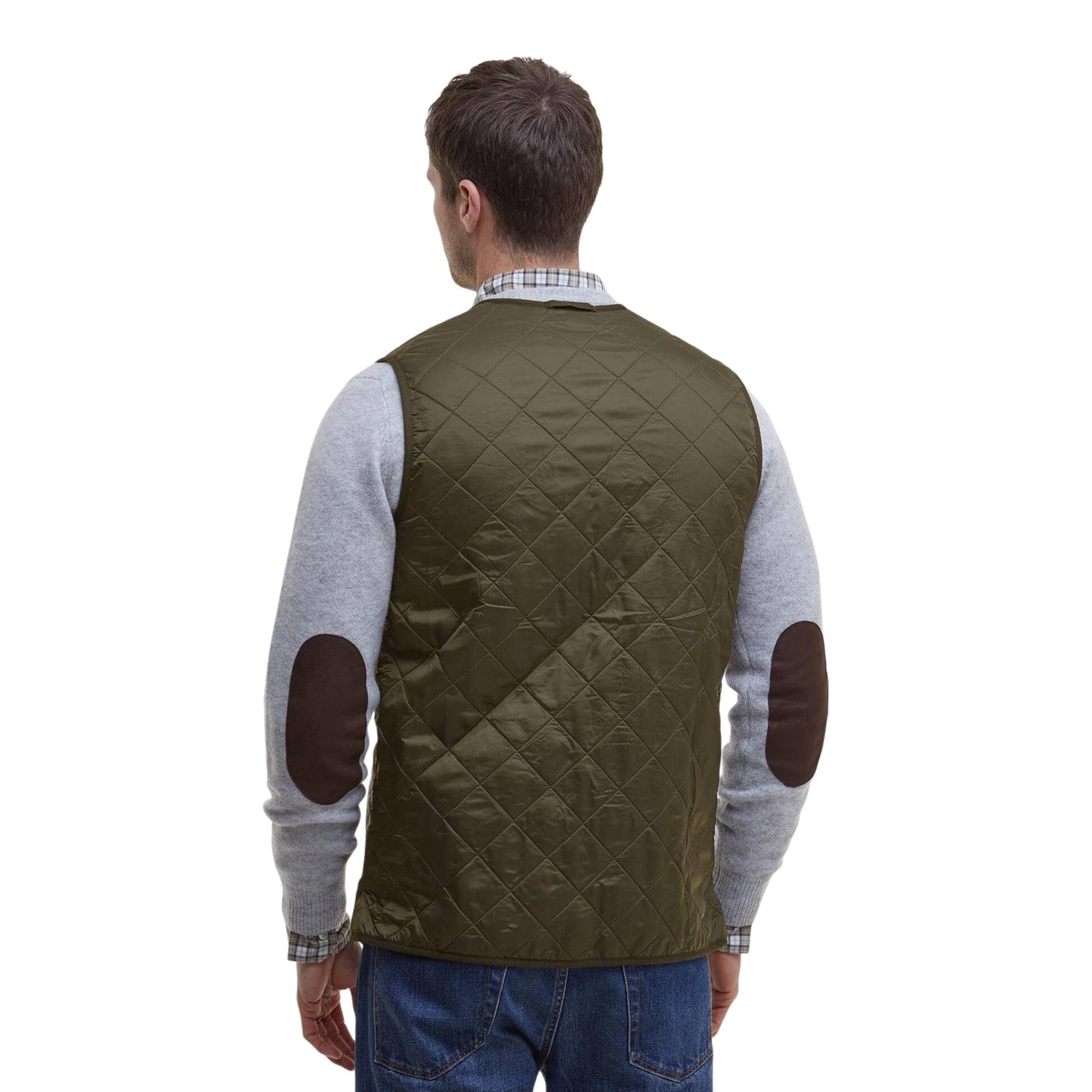 Gilet Barbour Polarquilt Waistcoat Zip - Olive - Giacche di Barbour | Francis Concept