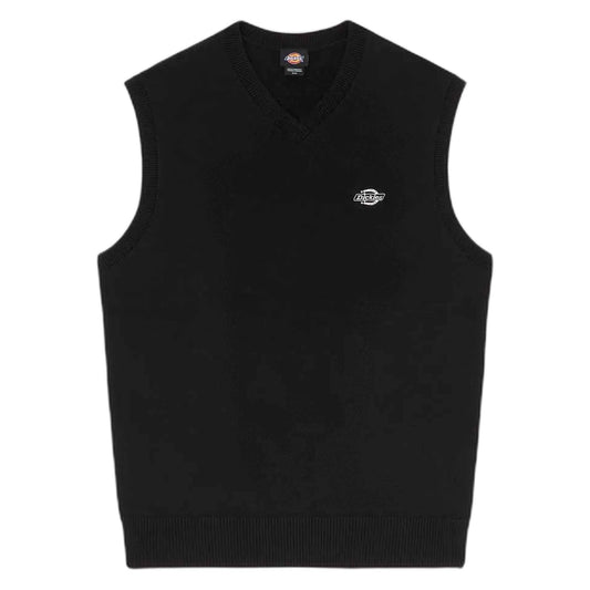 Gilet Dickies Summerdale Sweater Vest - Black - Maglieria di Dickies | Francis Concept