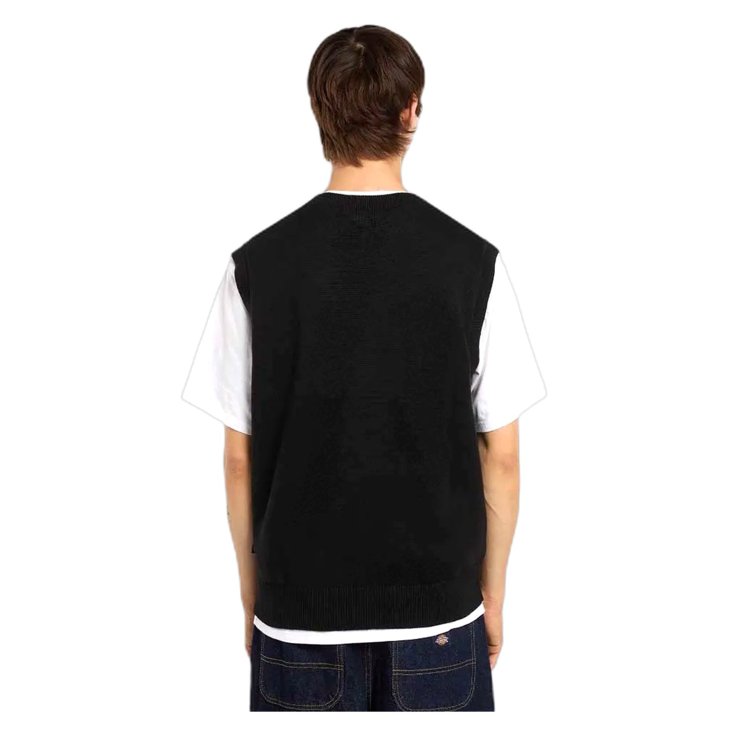 Gilet Dickies Summerdale Sweater Vest - Black - Maglieria di Dickies | Francis Concept