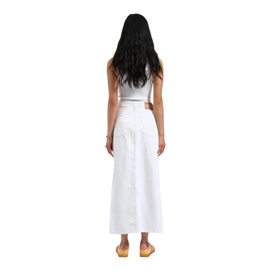 Gonna In Jeans Dr.Denim Myra Skirt - White - Gonne di Dr.Denim | Francis Concept
