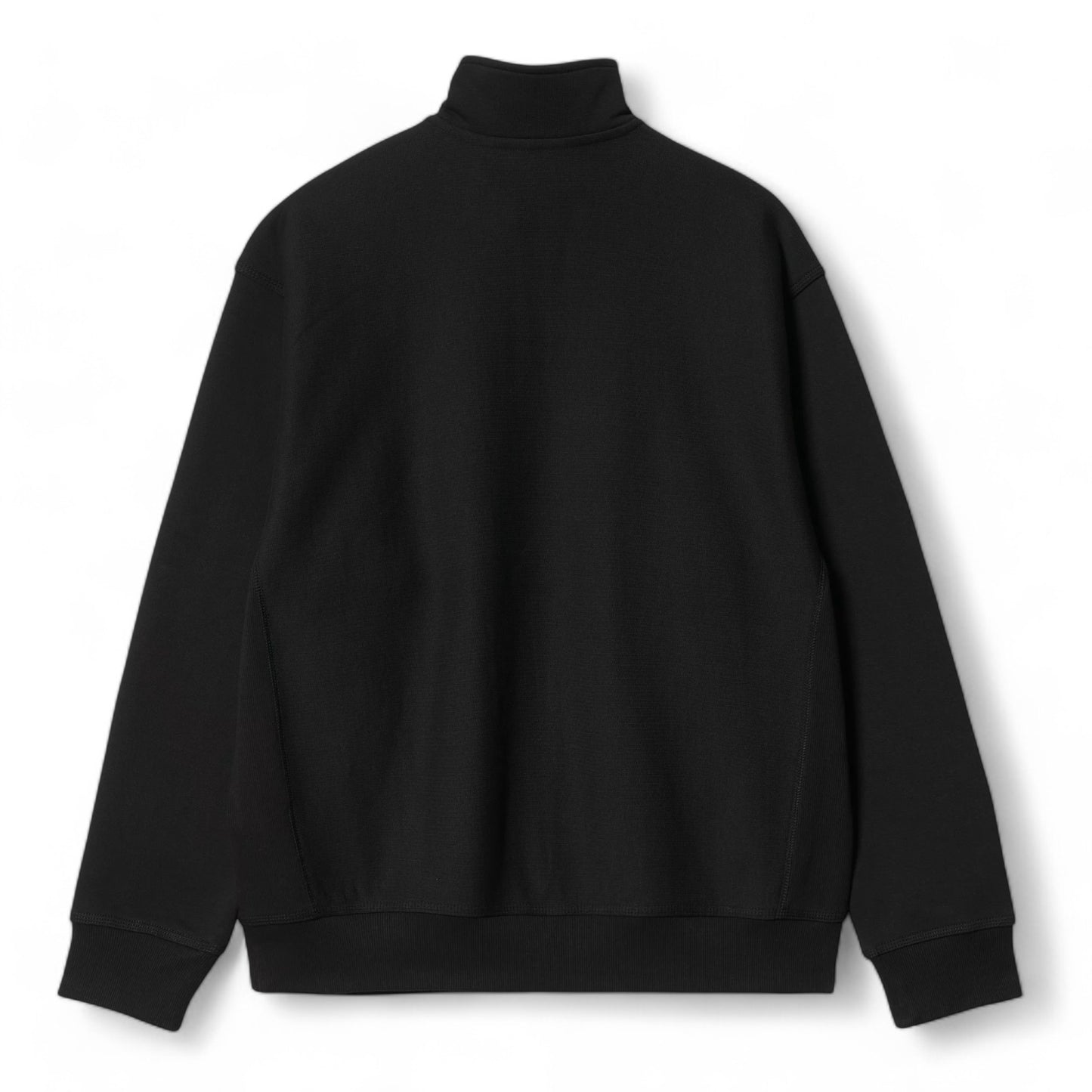 Carhartt Wip Half Zip American Script Sweat-Black