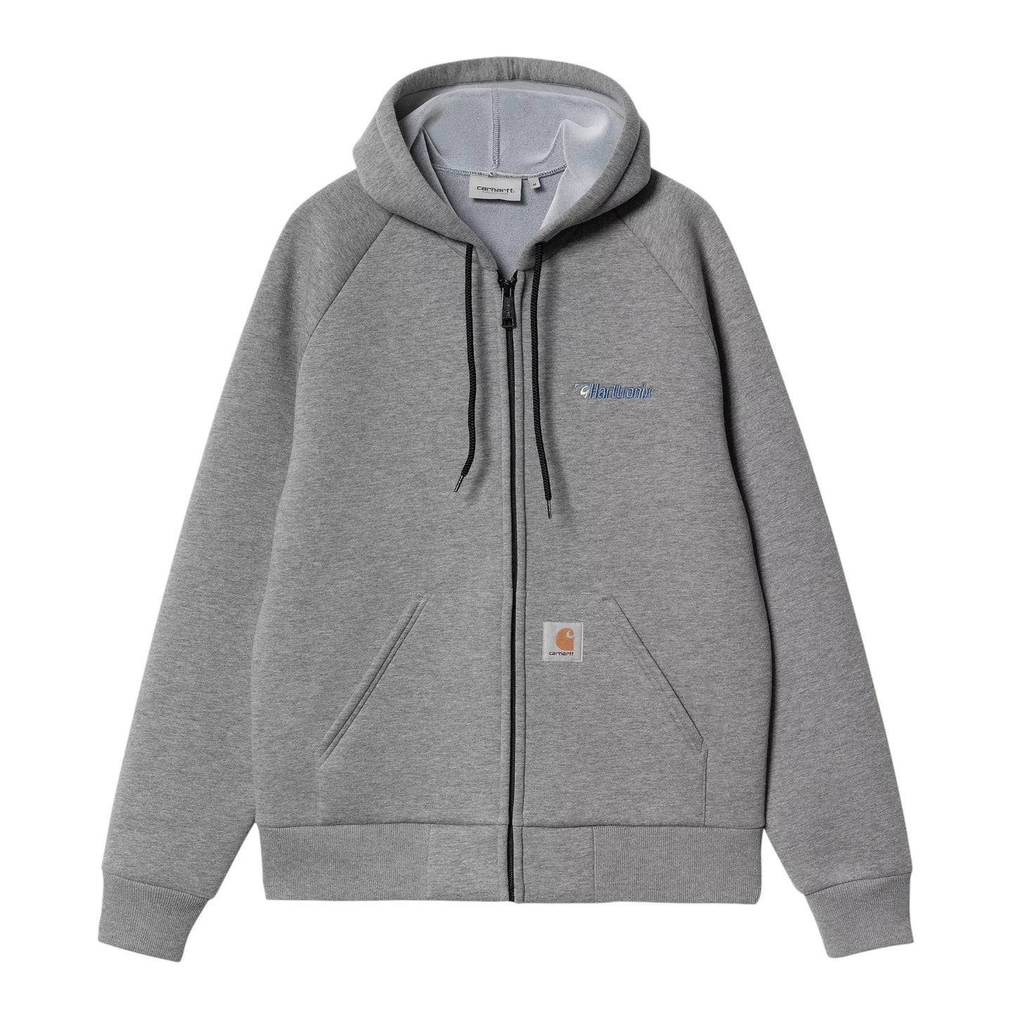 Carhartt Wip Hattronix Car-Lux Hooded Jacket - Dark Grey Heather