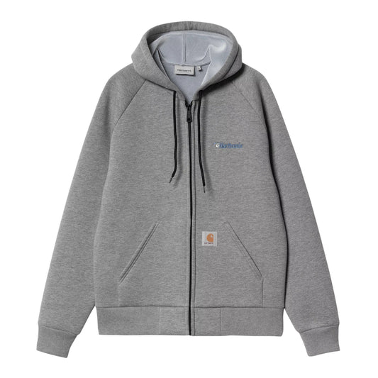 Carhartt Wip Hattronix Car-Lux Hooded Jacket - Dark Grey Heather Francis Concept